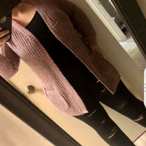 🆕RAINBOW THREAD LUREX  CARDIGAN - Picture 5 of 7